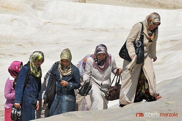 ragazze turche a Pamukkale - Turchia