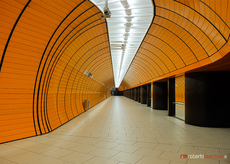 Urban 024 - Orange Subway station Munich